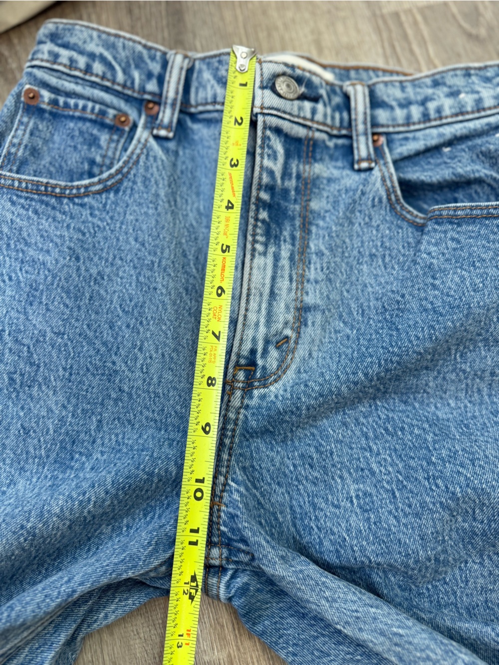 Abercrombie & Fitch The 90s Straight Ultra High Rise Jeans Size 2s - Picture 5 of 8